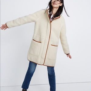 NWT Madewell Sherpa estate coat